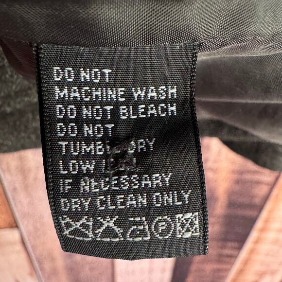 Polo Jeans Co. Ralph Lauren Jacket Wool Viscose Blend Large Dark Gray Fall Mens - Picture 9 of 9